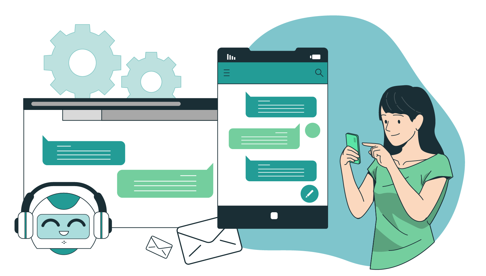 Konsistente Kundendialoge mit Conversation Bot